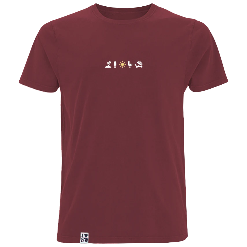 Beach Vibes - Herren Shirt | 100% Bio-Baumwolle | Edler Stick - Image 3