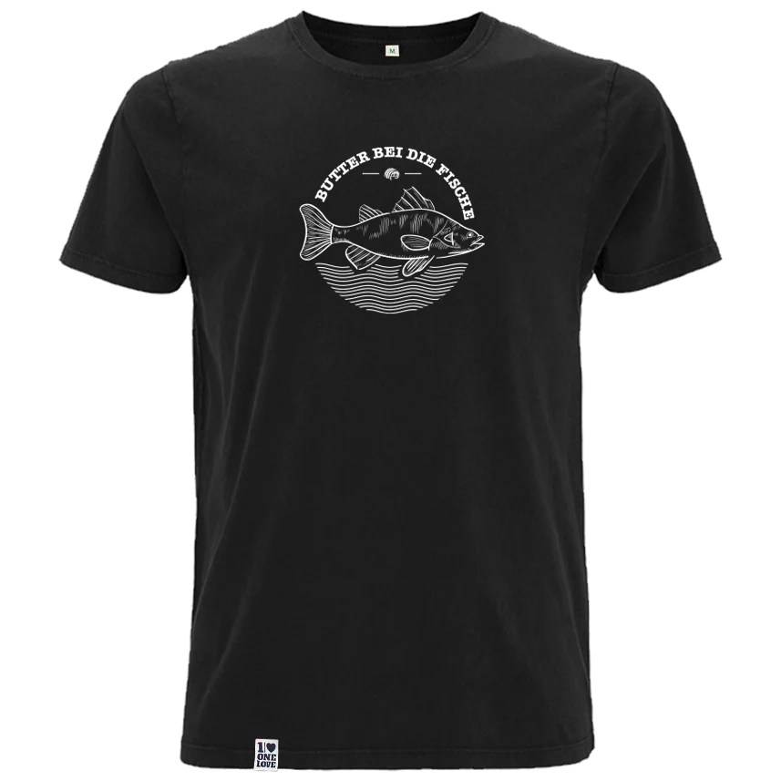 Butter bei die Fische - Herren Shirt | 100% Bio-Baumwolle