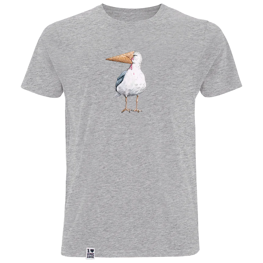 Eisvogel – Herren Shirt | 100% Bio-Baumwolle - Image 3