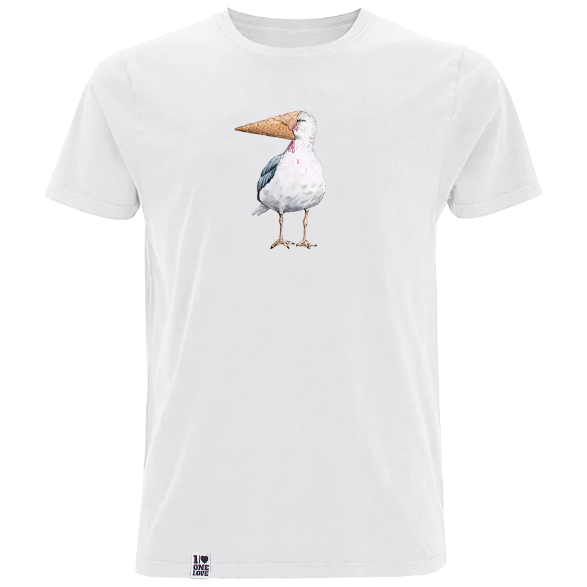 Eisvogel – Herren Shirt | 100% Bio-Baumwolle - Image 7