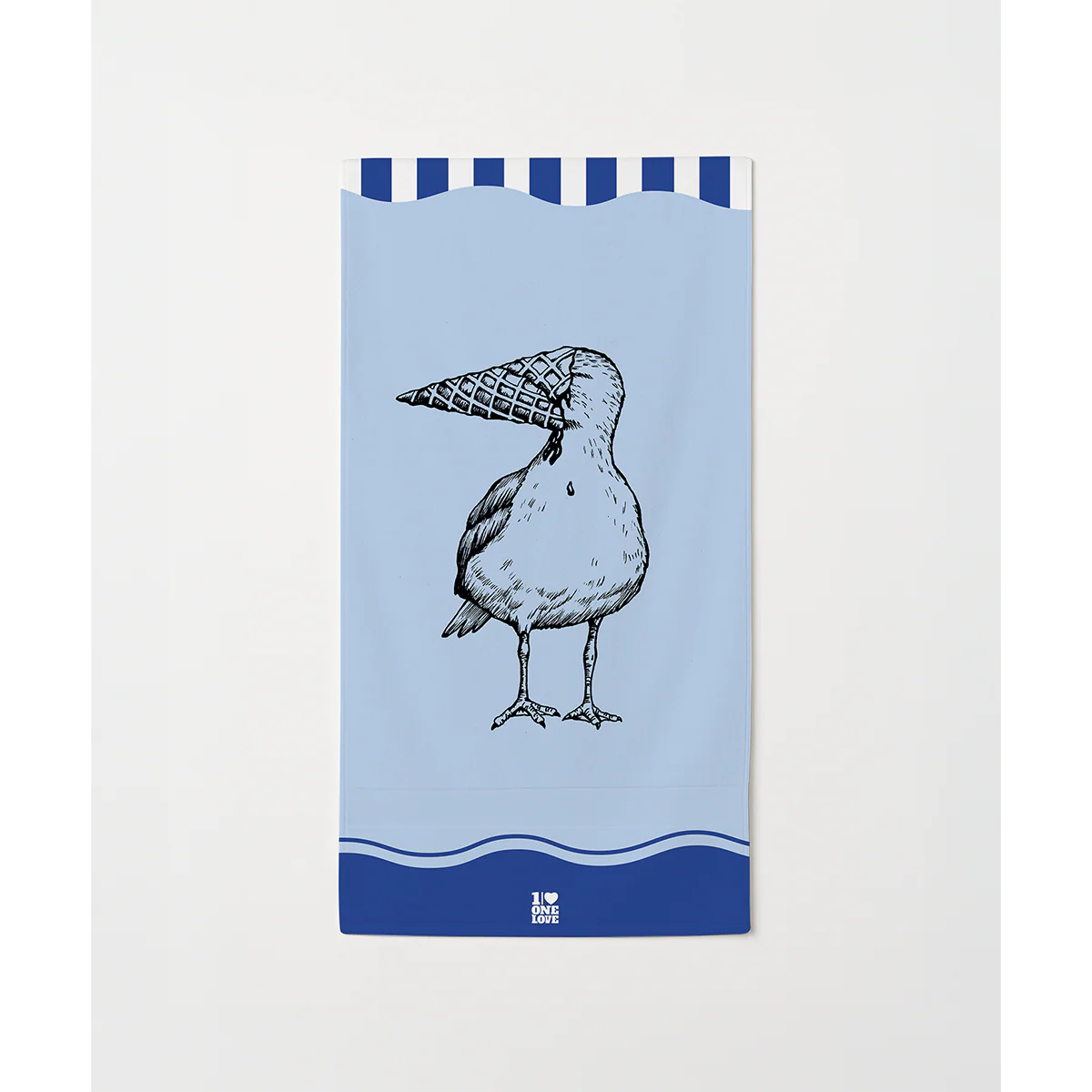 Eisvogel - Strandtuch