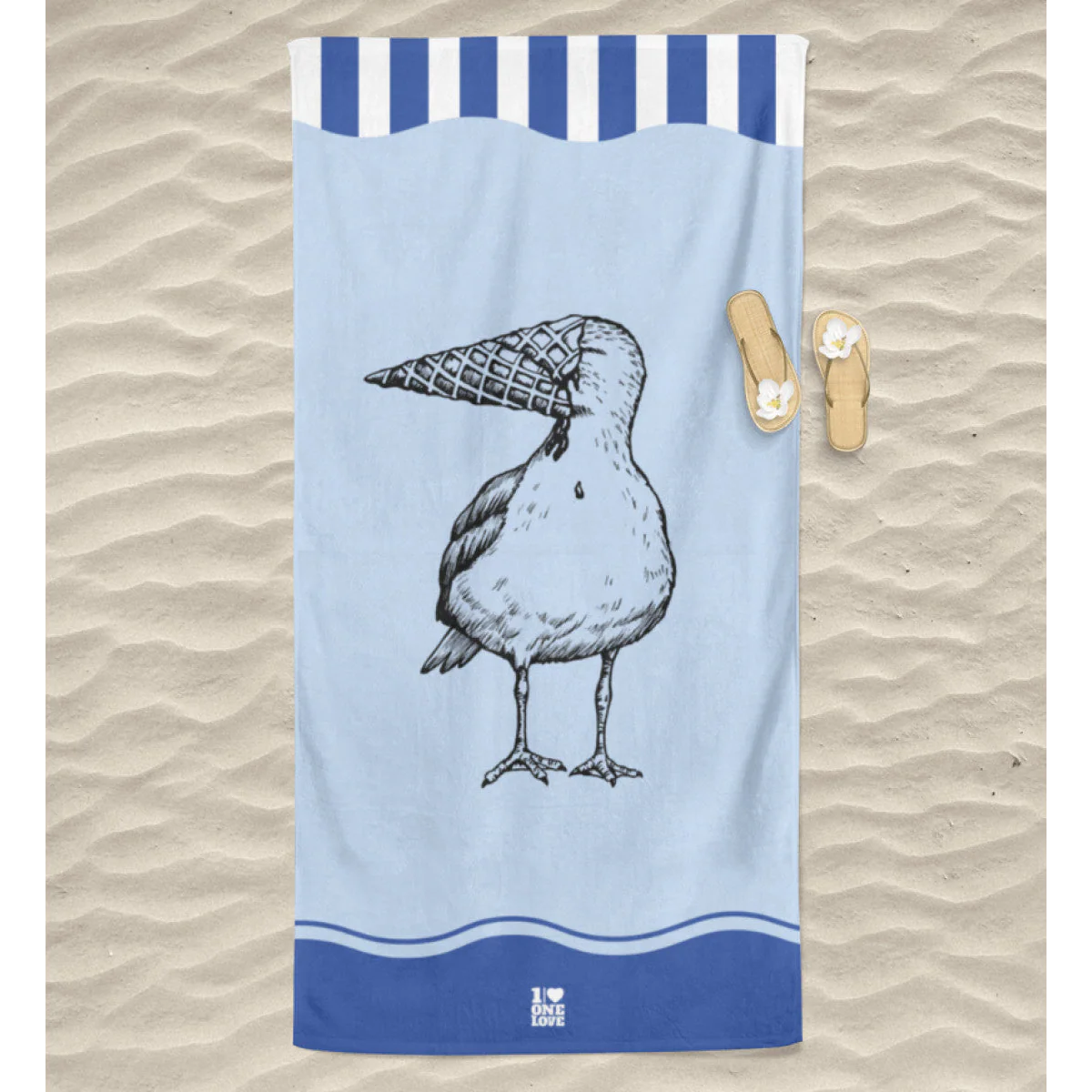 Eisvogel - Strandtuch - Image 2