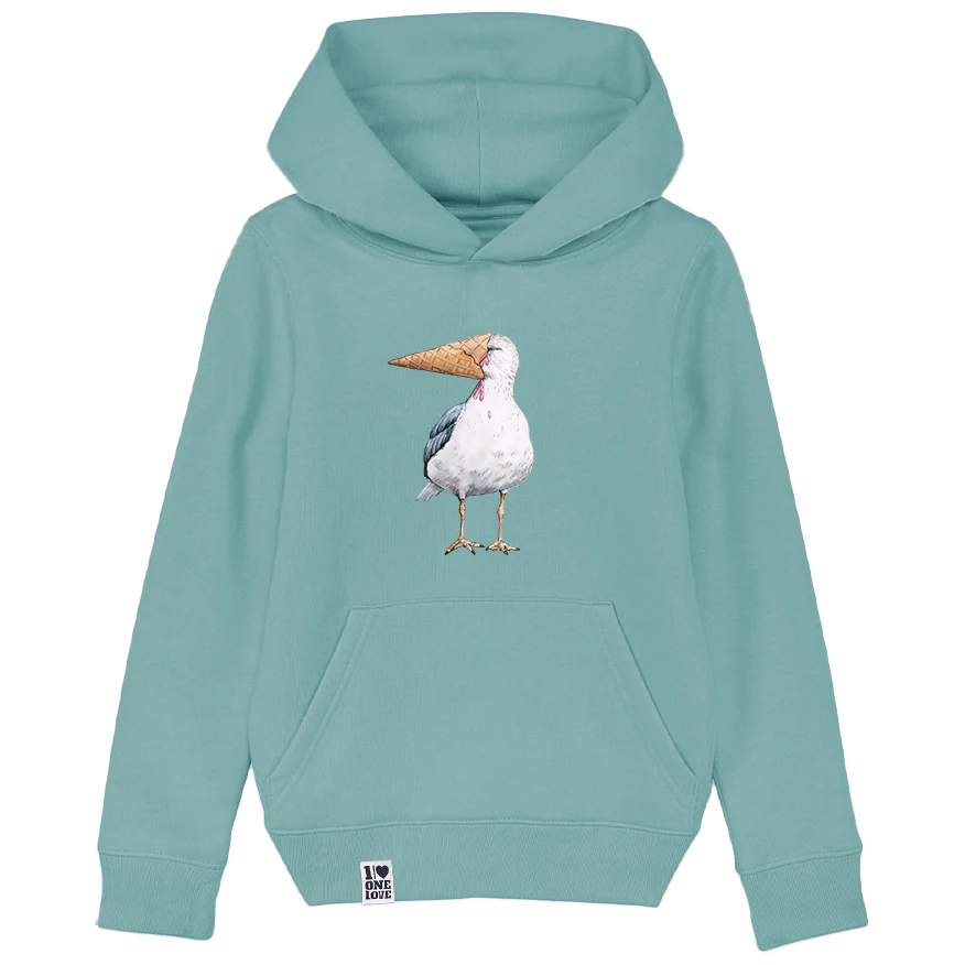 Eisvogel Kids Hoodie – Dein kleiner Küstenfreund