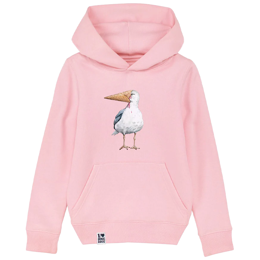 Eisvogel Kids Hoodie – Dein kleiner Küstenfreund - Image 2
