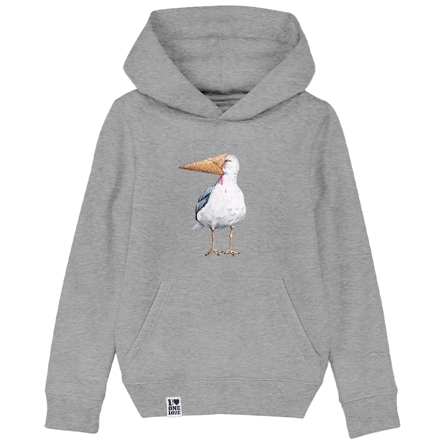 Eisvogel Kids Hoodie – Dein kleiner Küstenfreund - Image 3