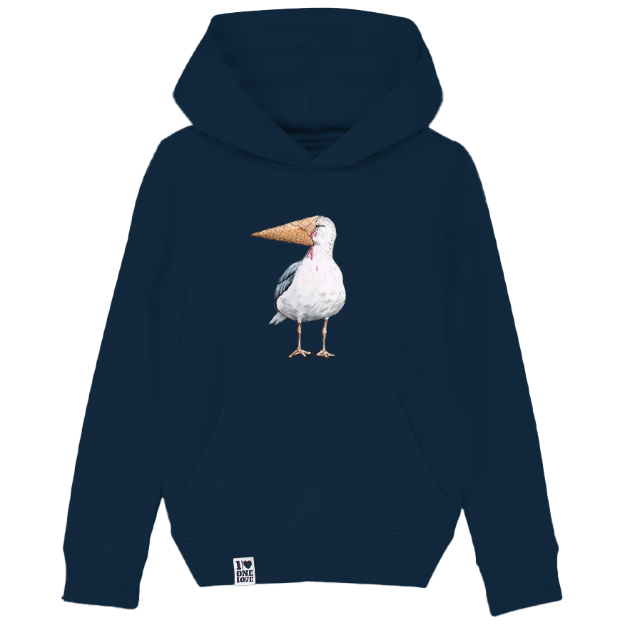 Eisvogel Kids Hoodie – Dein kleiner Küstenfreund - Image 4