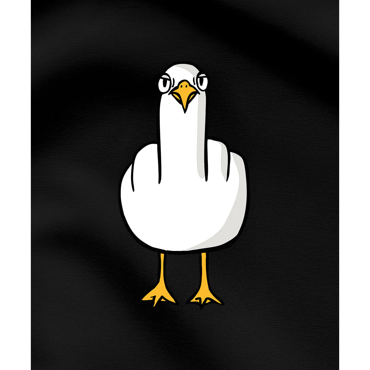 F**k You Möwe - Herren Shirt | 100% Bio-Baumwolle - Image 2
