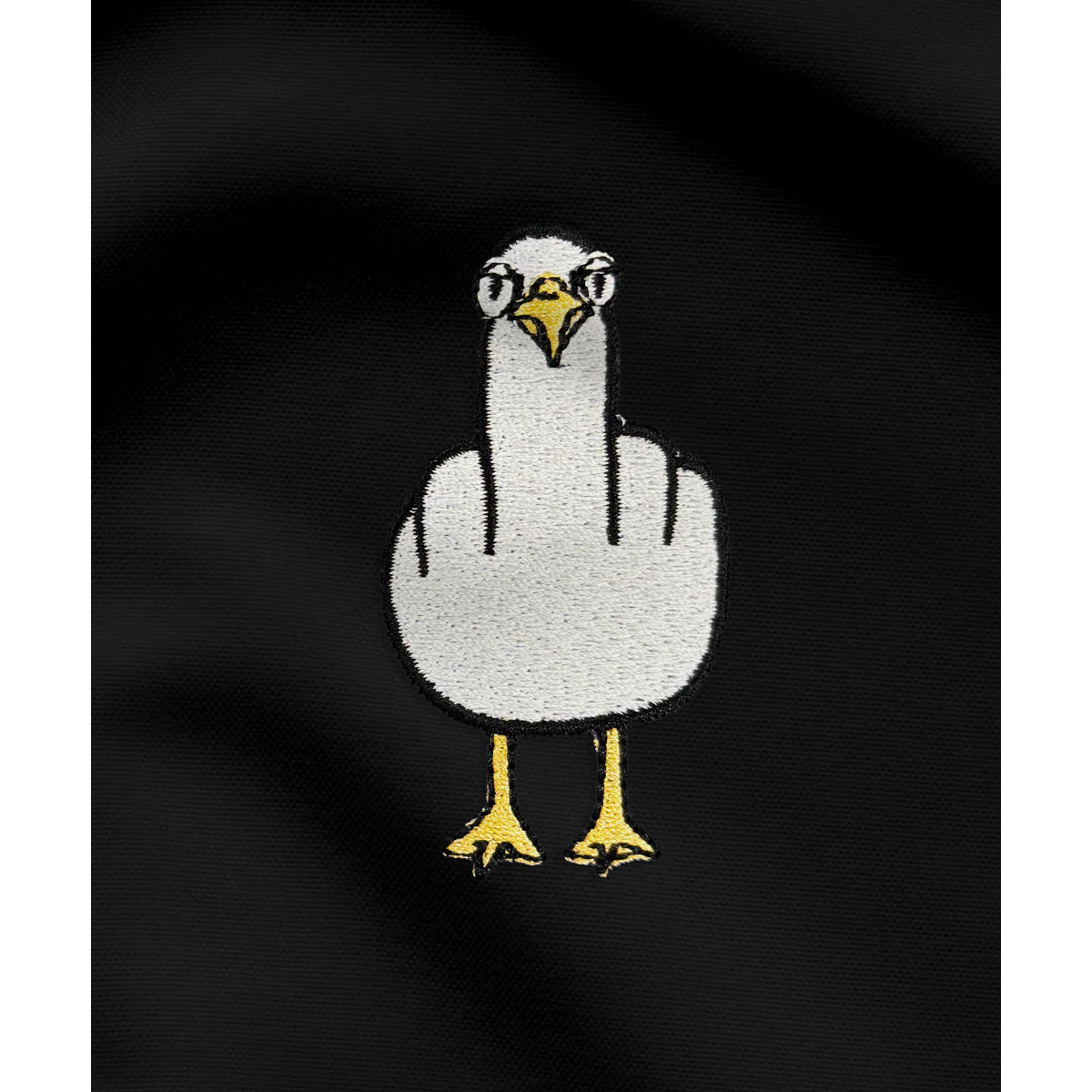 F**k You Möwe  - Jogginghose | 100% Biobaumwolle | Edler Stick - Image 3