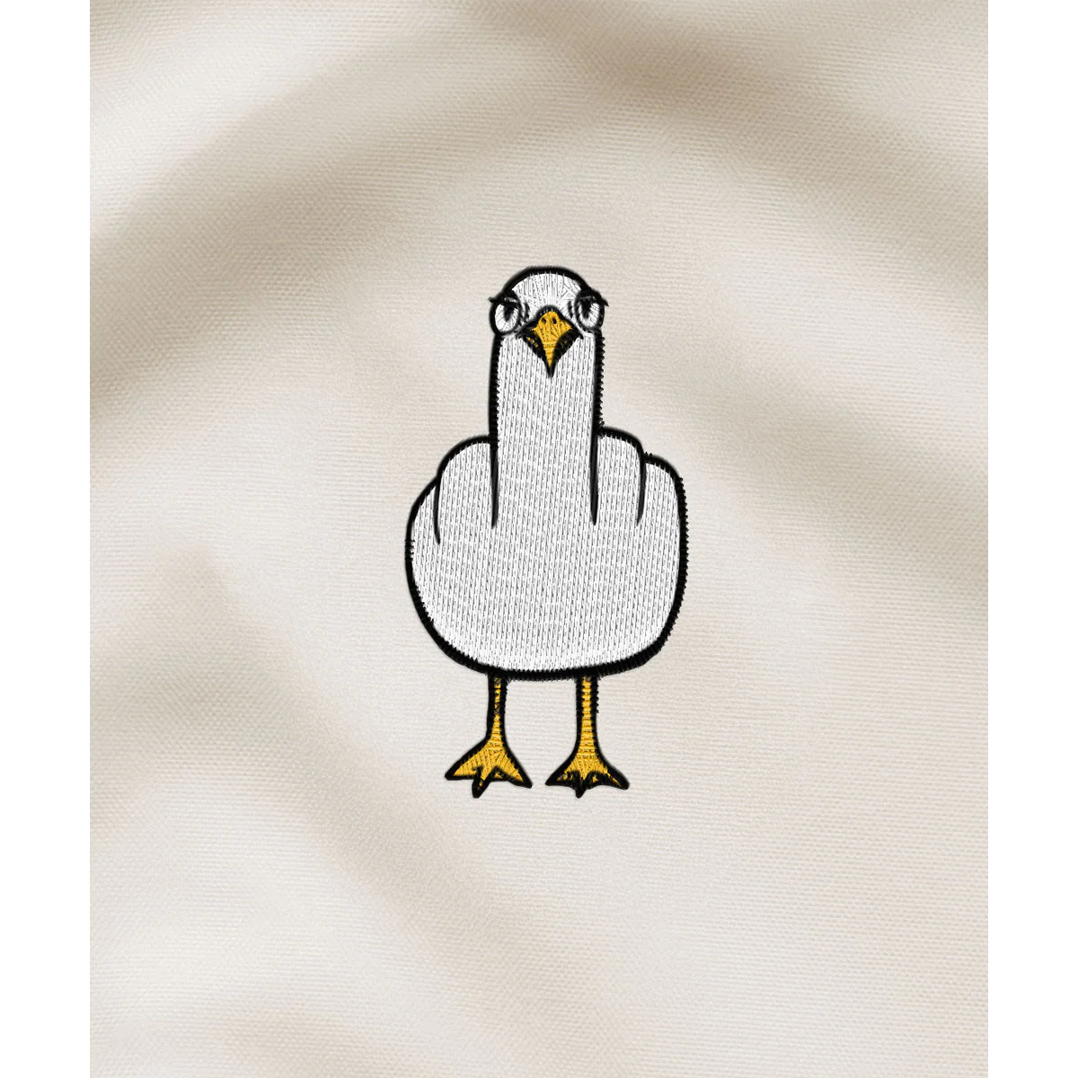 F**k You Möwe  - Shorts | Biobaumwolle | Edler Stick - Image 3