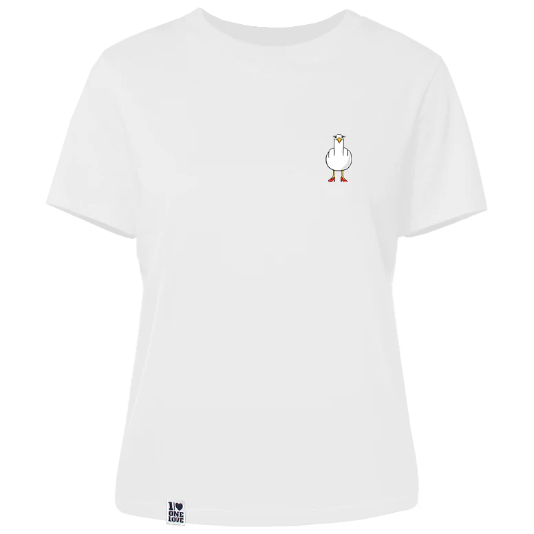 F**k You Möwenlady - Damen Shirt | 100% Bio-Baumwolle