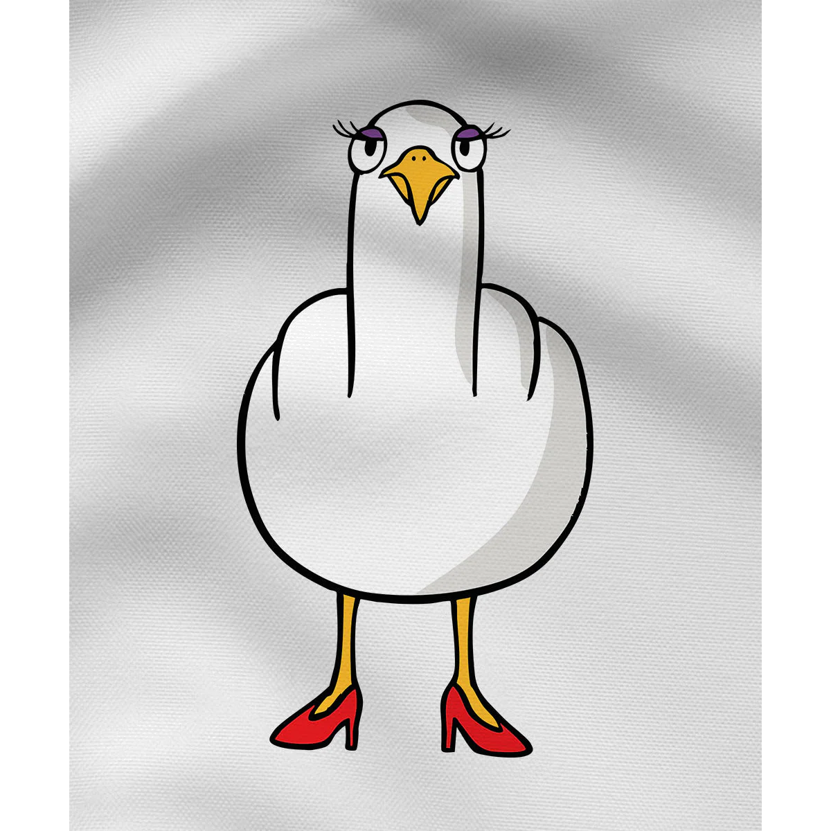 F**k You Möwenlady - Damen Shirt | 100% Bio-Baumwolle - Image 2