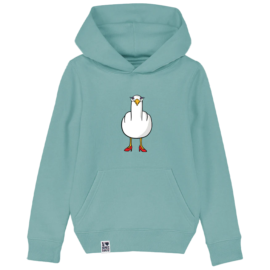 F**k You Möwenlady - Hoodie KIDS - Image 4