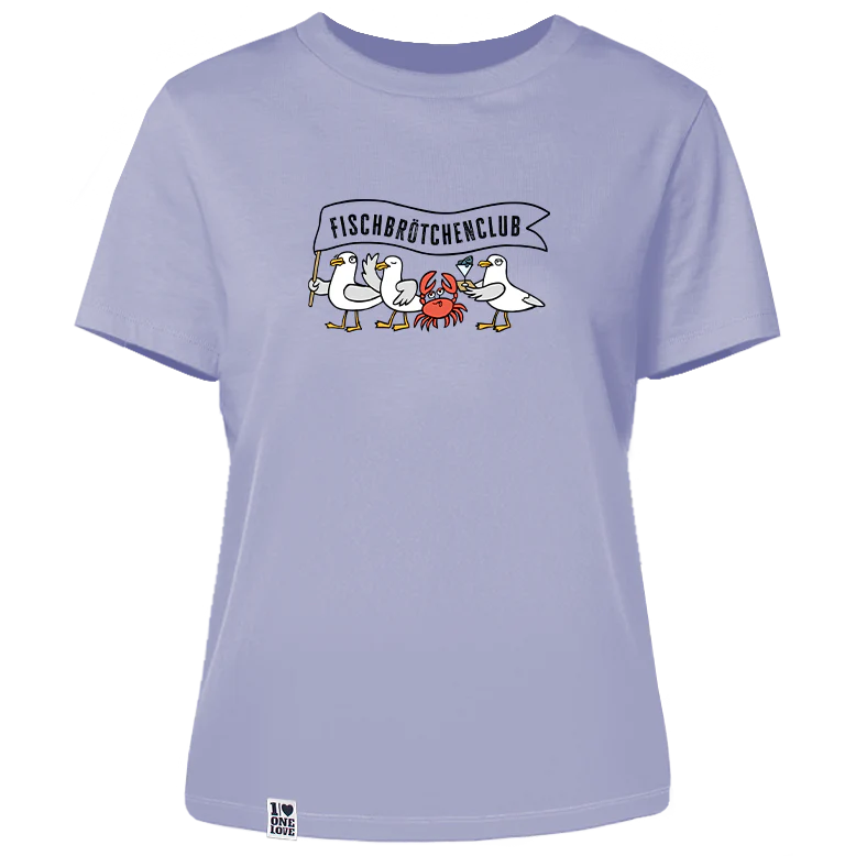 Fischbrötchenclub – Damen Shirt | 100% Bio-Baumwolle - Image 5