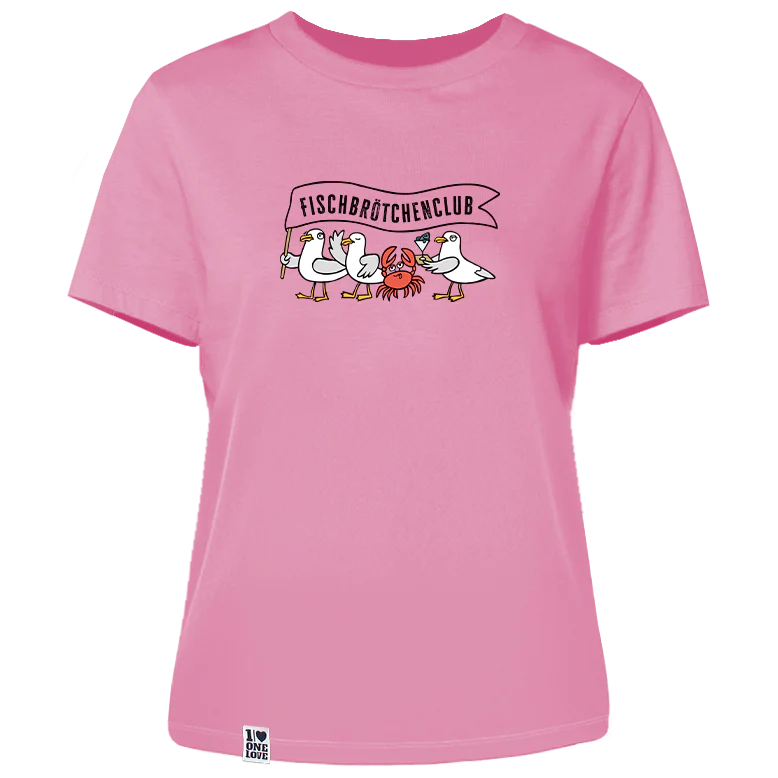 Fischbrötchenclub – Damen Shirt | 100% Bio-Baumwolle - Image 6