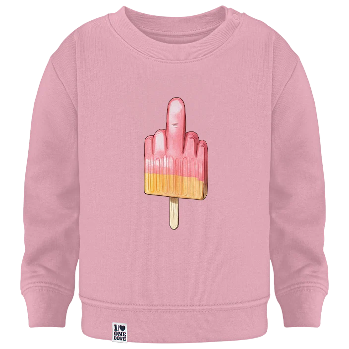 Mittelfinger Eis  - Sweater BABY