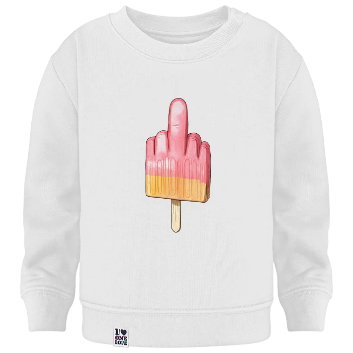 Mittelfinger Eis  - Sweater BABY - Image 3
