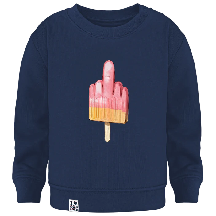 Mittelfinger Eis  - Sweater BABY - Image 4