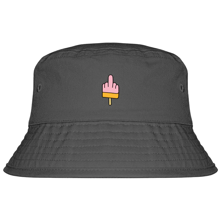Mittelfinger Eis - Fischerhut mit Stick - Image 3