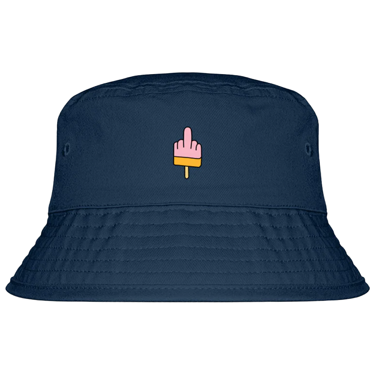 Mittelfinger Eis - Fischerhut mit Stick - Image 4