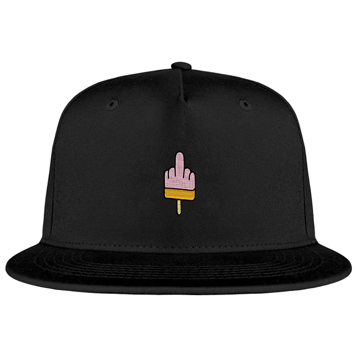 Mittelfinger Eis - Snapback mit Stick - Image 3