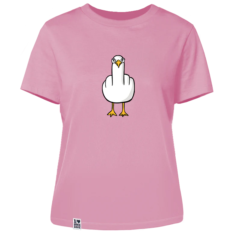 F**k You Möwe - Damen Shirt | 100% Bio-Baumwolle - Image 6