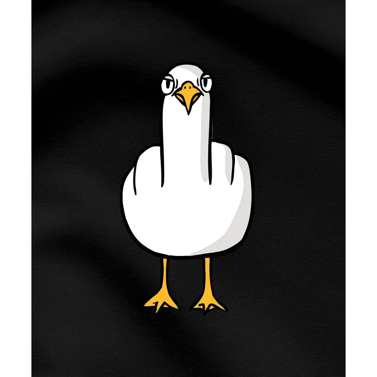 F**k You Möwe - Herren Shirt | 100% Bio-Baumwolle - Image 3