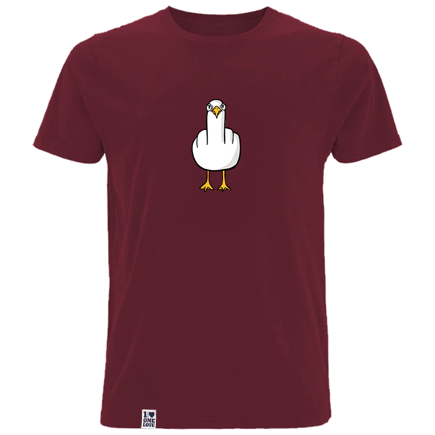 F**k You Möwe - Herren Shirt | 100% Bio-Baumwolle - Image 6