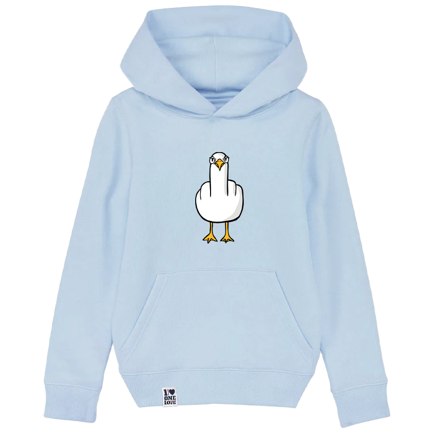 F**k You Möwe  - Hoodie KIDS - Image 3