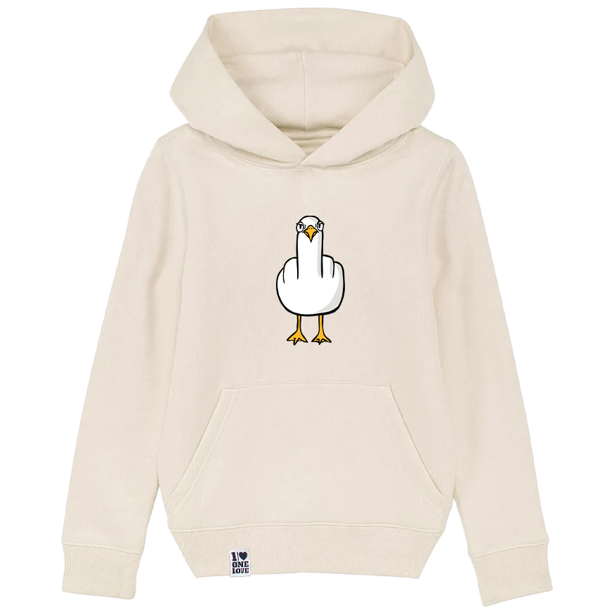 F**k You Möwe  - Hoodie KIDS - Image 7