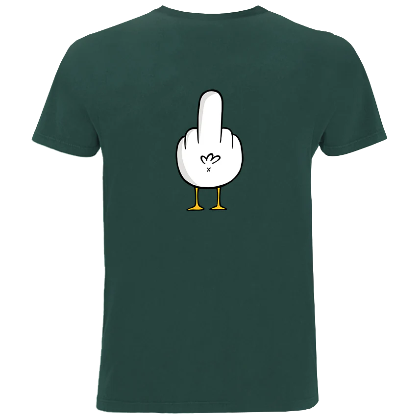 Fuck You Möwe - Herren Shirt | 100% Bio-Baumwolle | Backprint - Image 12
