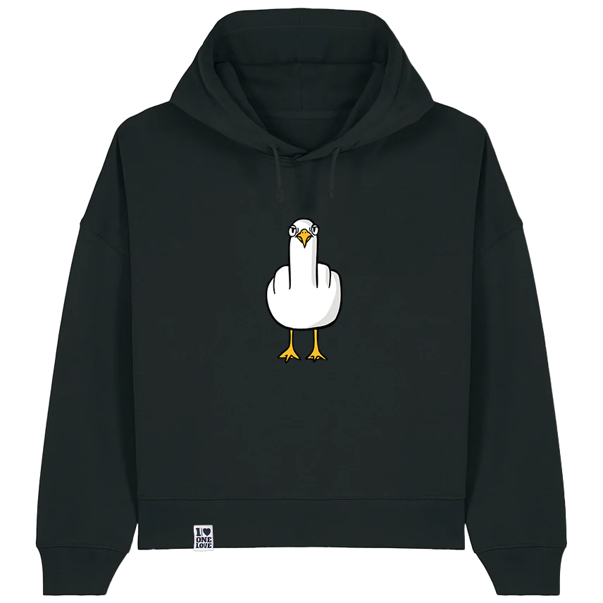 F**k You Möwe - Damen Hoodie | Bio-Baumwolle - Image 5