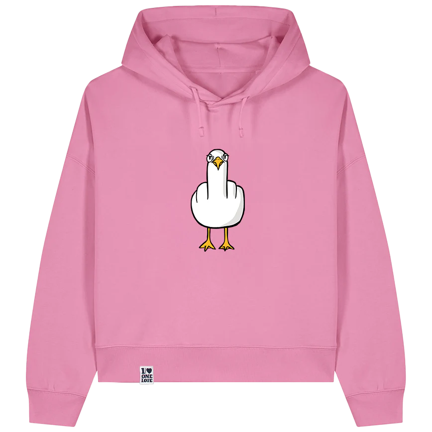 F**k You Möwe - Damen Hoodie | Bio-Baumwolle - Image 6