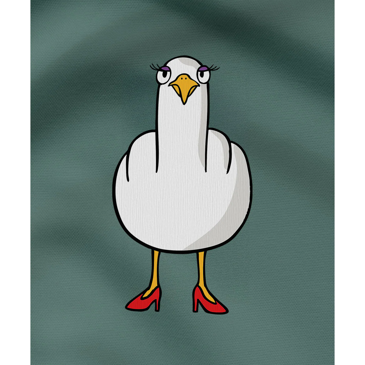 F**k You Möwenlady - Damen Shirt | 100% Bio-Baumwolle - Image 3