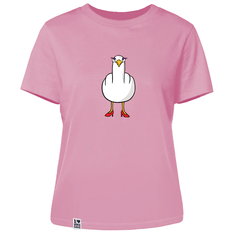 F**k You Möwenlady - Damen Shirt | 100% Bio-Baumwolle - Image 5