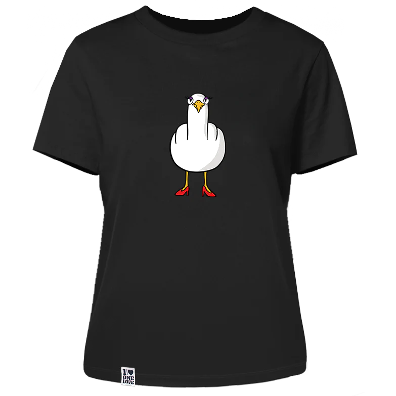 F**k You Möwenlady - Damen Shirt | 100% Bio-Baumwolle - Image 6