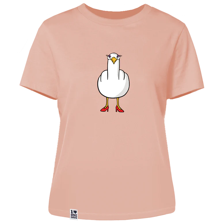 F**k You Möwenlady - Damen Shirt | 100% Bio-Baumwolle - Image 8