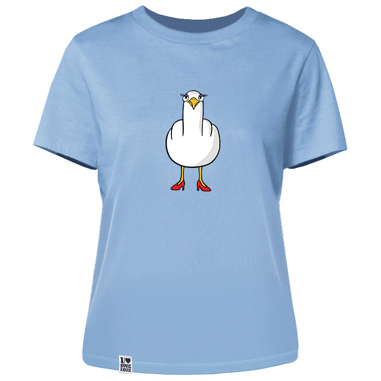 F**k You Möwenlady - Damen Shirt | 100% Bio-Baumwolle - Image 9