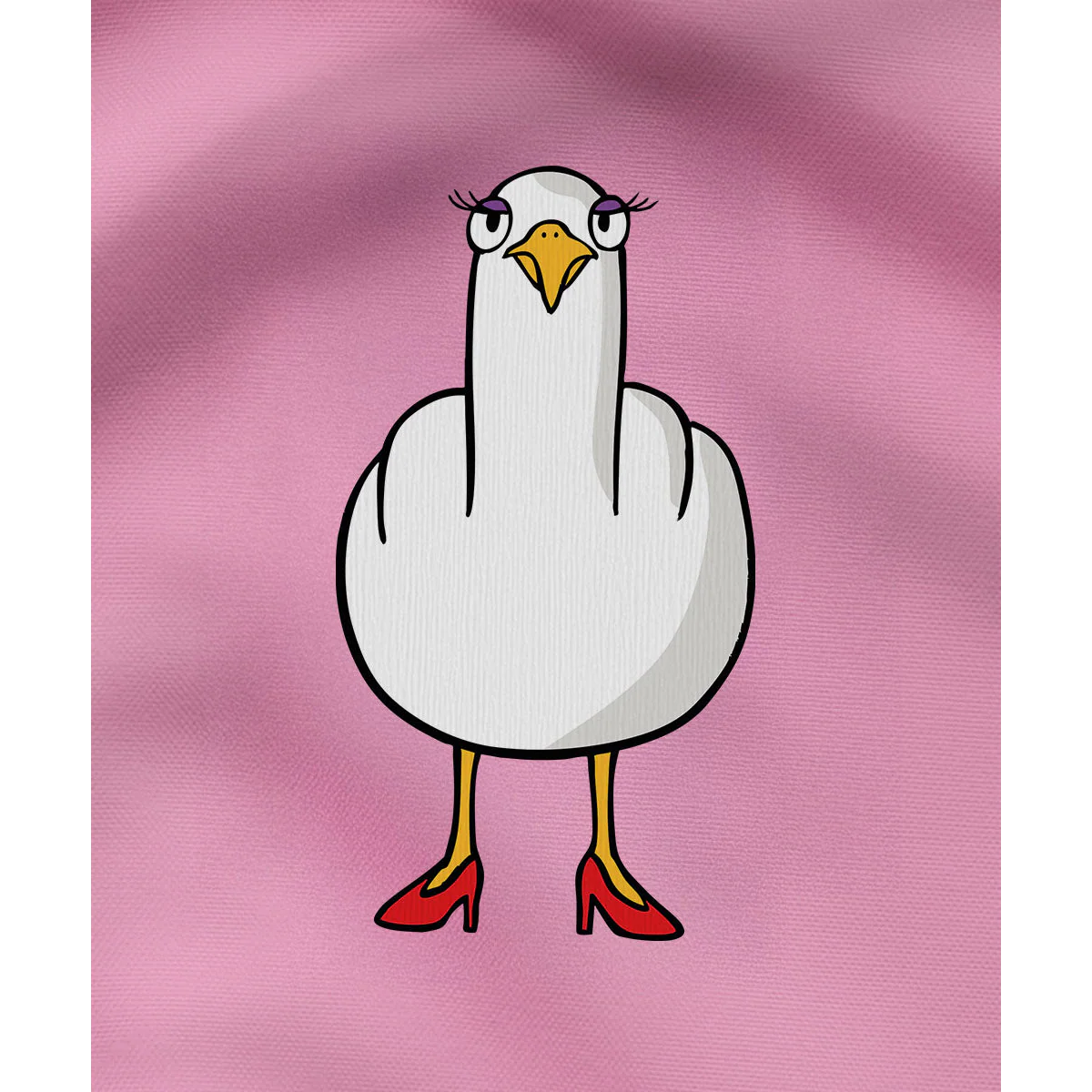 F**k You Möwenlady - Damen Hoodie | Bio-Baumwolle - Image 3