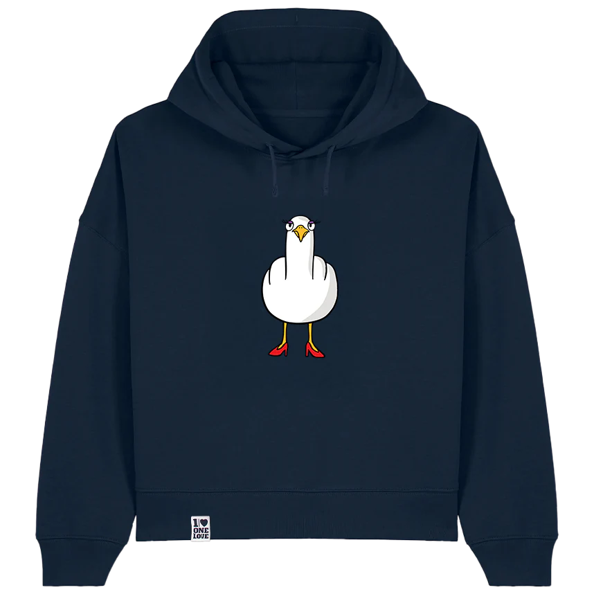 F**k You Möwenlady - Damen Hoodie | Bio-Baumwolle - Image 5