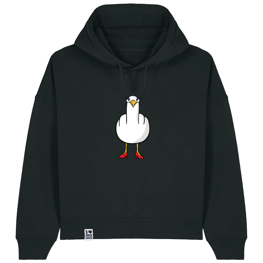 F**k You Möwenlady - Damen Hoodie | Bio-Baumwolle - Image 6