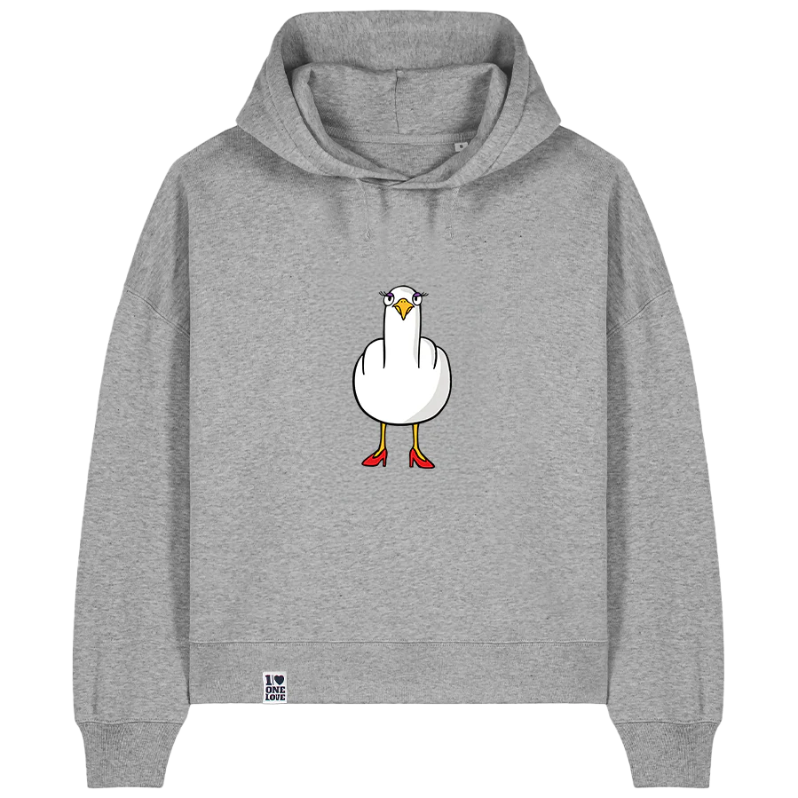 F**k You Möwenlady - Damen Hoodie | Bio-Baumwolle - Image 7