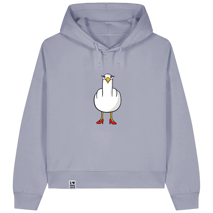 F**k You Möwenlady - Damen Hoodie | Bio-Baumwolle - Image 8