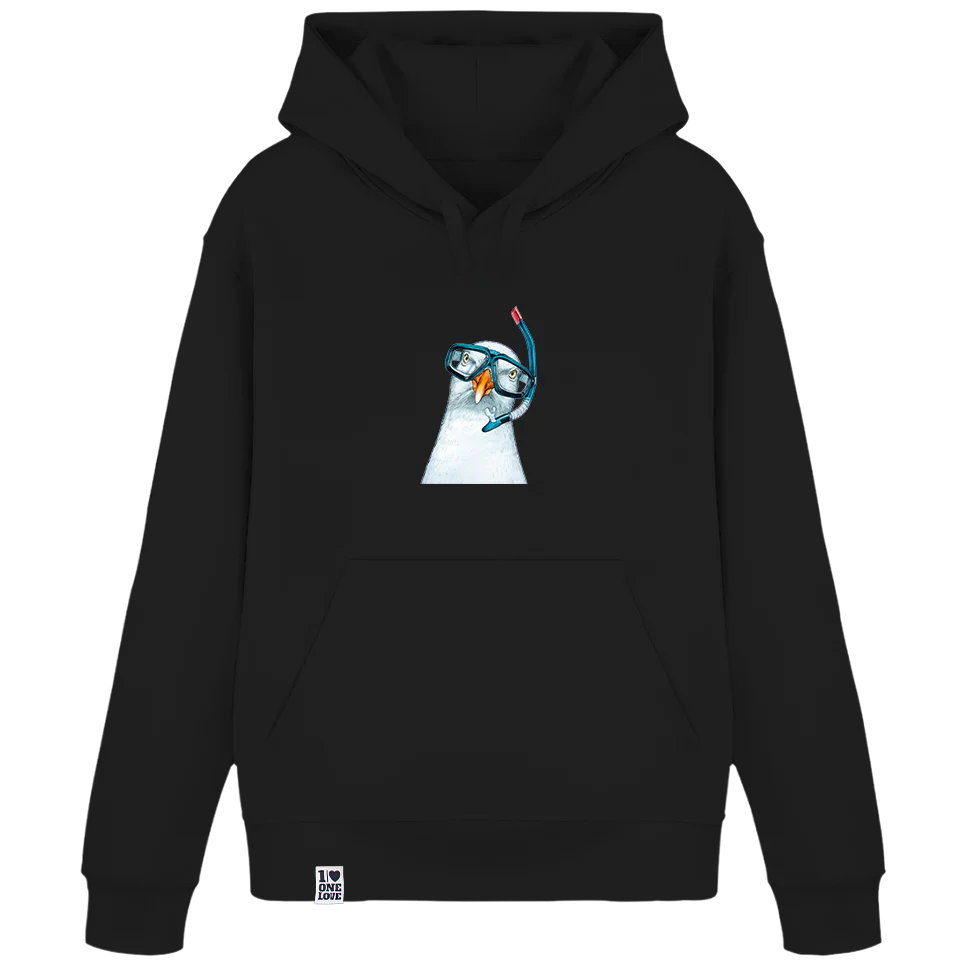 Haubentaucher 2.0  - Unisex Hoodie | 100% Bio-Baumwolle