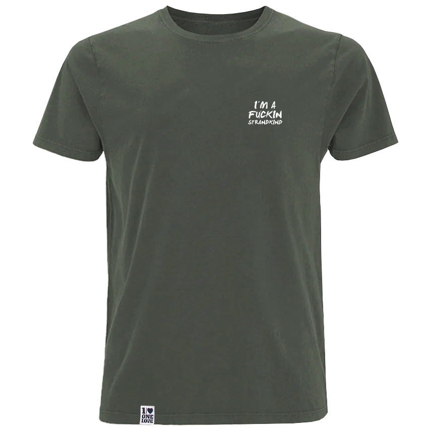 I'm a Fuckin Strandkind  - Herren Shirt | 100% Bio-Baumwolle - Image 4