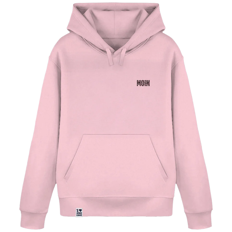 Moin-Leo - Unisex Hoodie | 100% Bio-Baumwolle | Edler Stick - Image 4