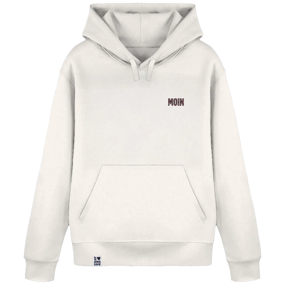 Moin-Leo - Unisex Hoodie | 100% Bio-Baumwolle | Edler Stick - Image 5