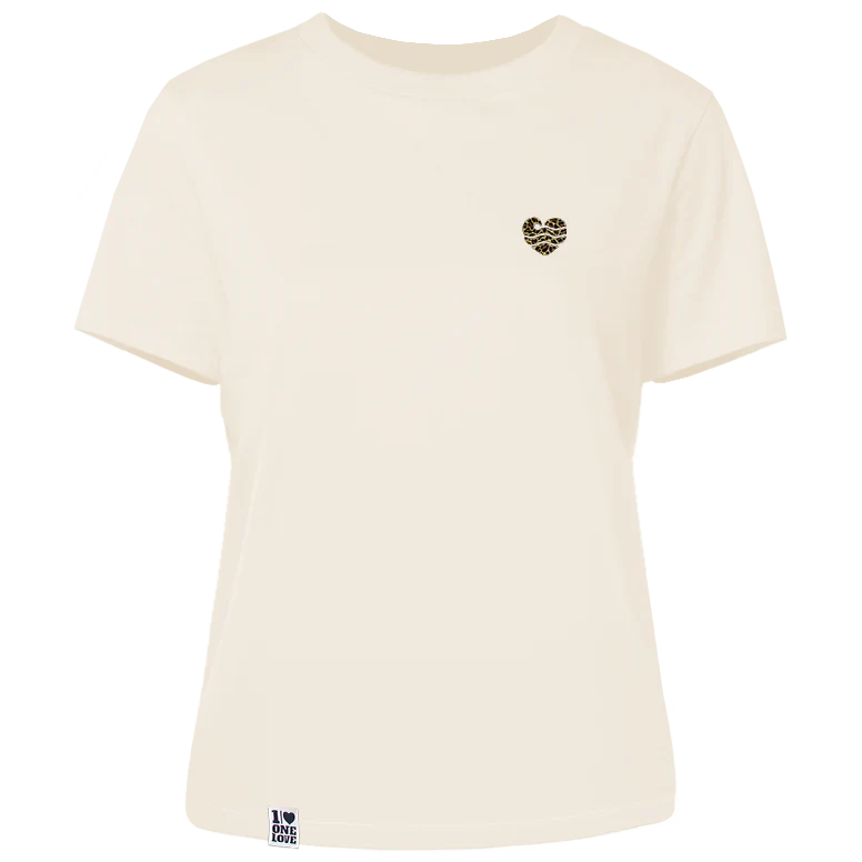 Wellenherz "Leo" – Damen Shirt | 100% Bio-Baumwolle | Edler Stick - Image 3