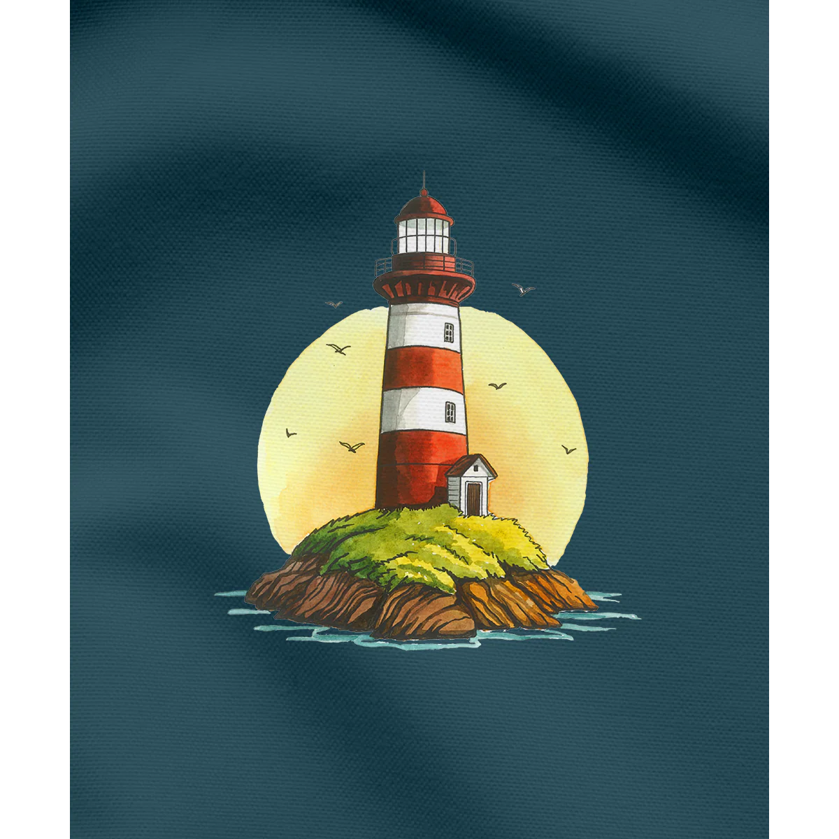 Leuchtturm & Meer - Herren Shirt | 100% Bio-Baumwolle - Image 2