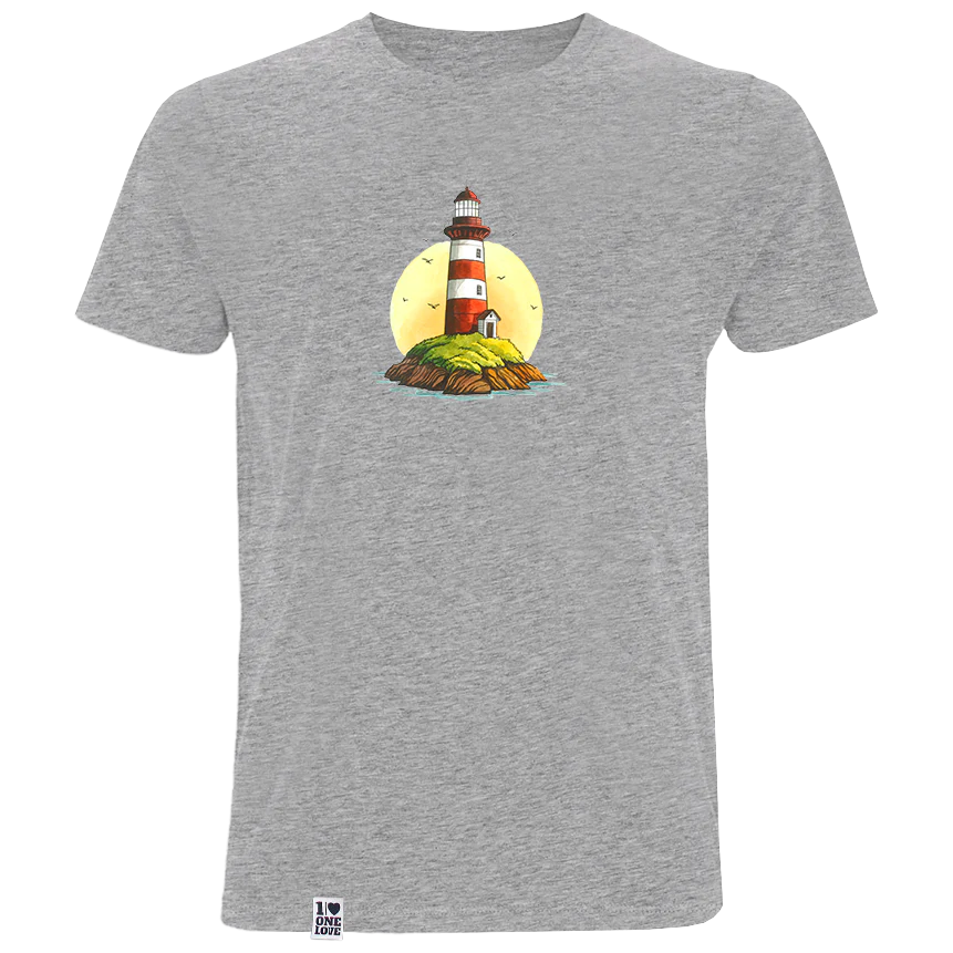 Leuchtturm & Meer - Herren Shirt | 100% Bio-Baumwolle - Image 3