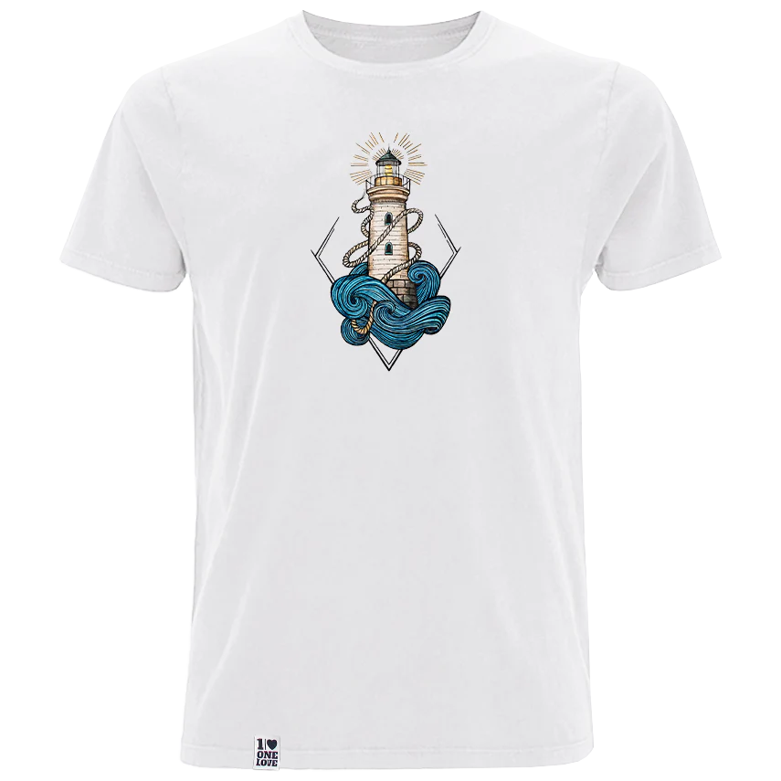 Leuchtturm - Herren Shirt | 100% Bio-Baumwolle